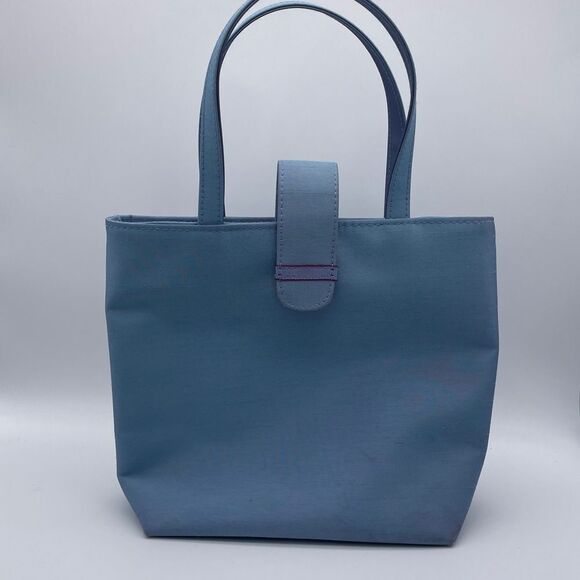 NWOT Estée Lauder Iridescent Blue Tote - Picture 1 of 10